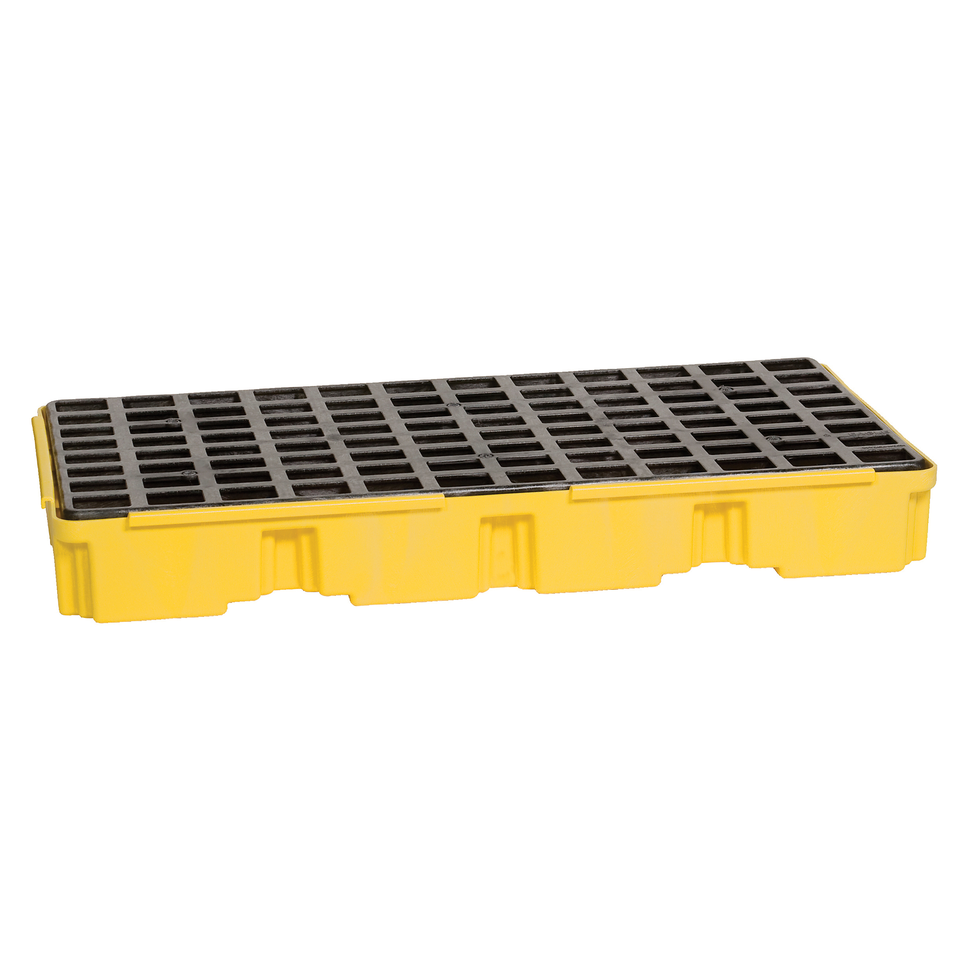 Eagle Modular Spill Containment Platform — 2 Drum, 30 Gallon Sump Capacity, Yellow, Model# 1632